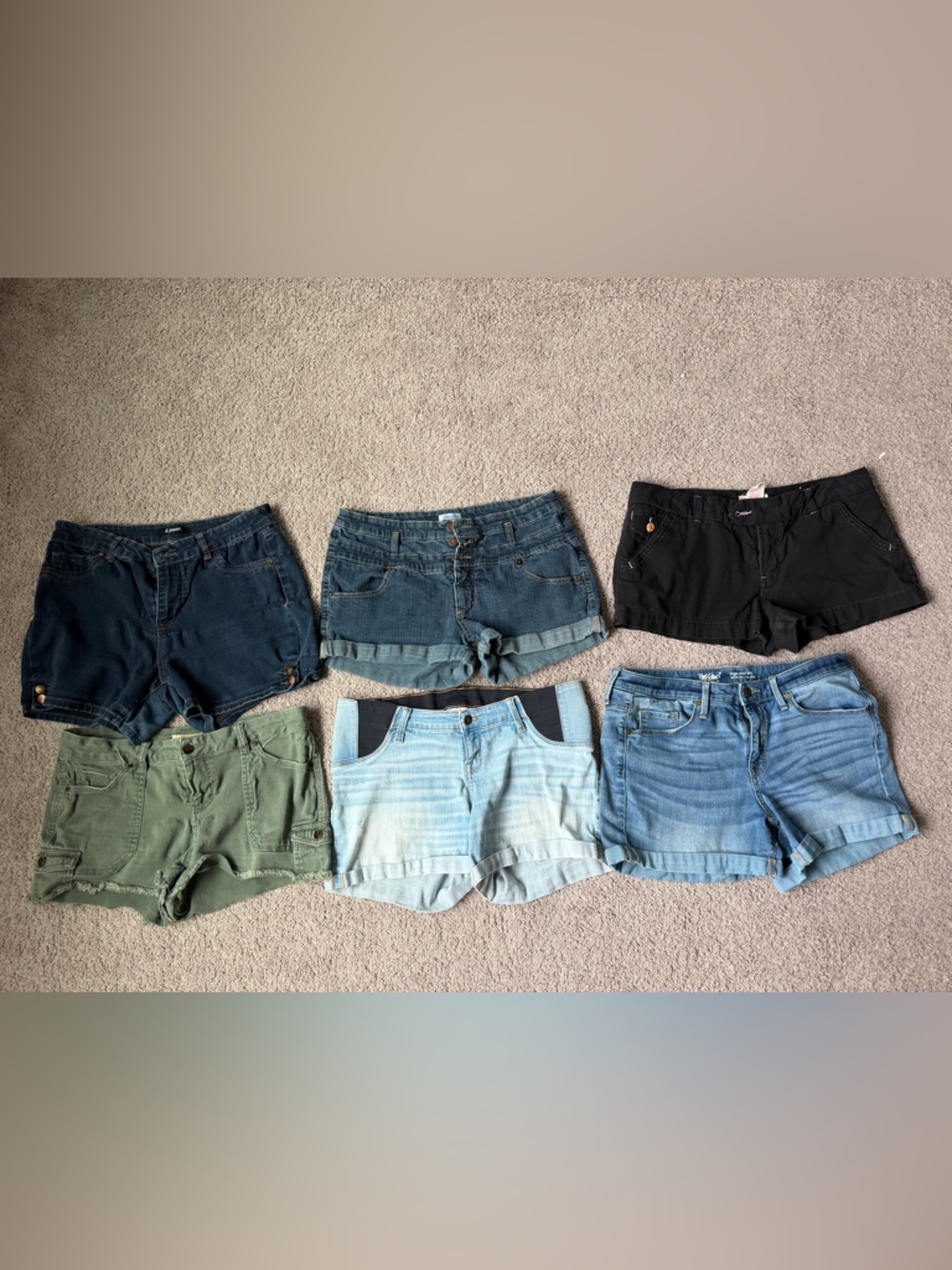 GUC Various Brand/Size Shorts all fit as a size 12